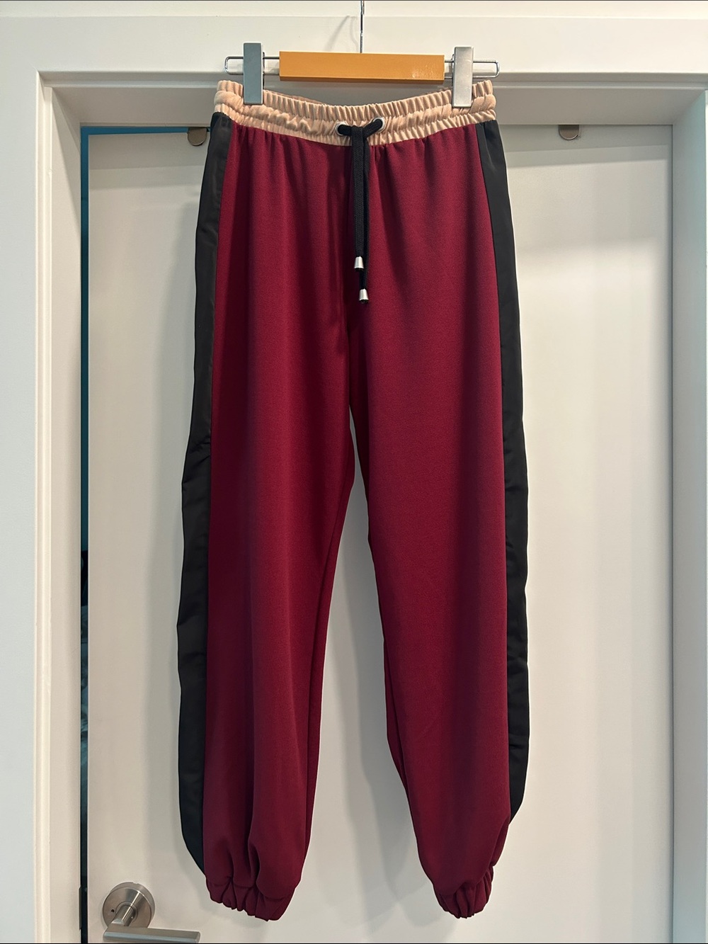 Zara Maroon Joggers
